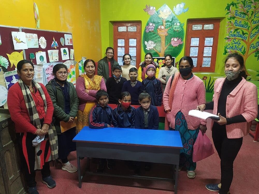 Students in classroom learning