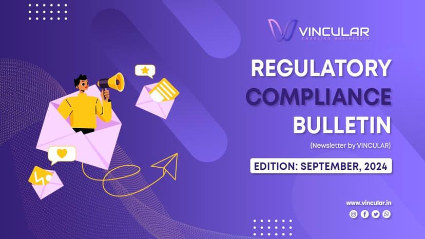 REGULATORY COMPLIANCE BULLETIN (Newsletter – September 2024)