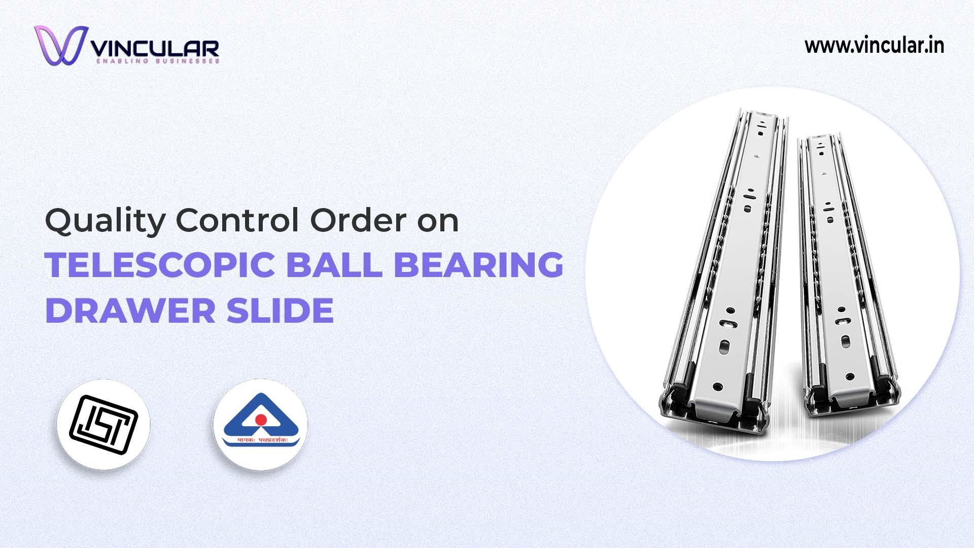 BIS-Certificate for Telescopic Ball Bearing Drawer Slide
