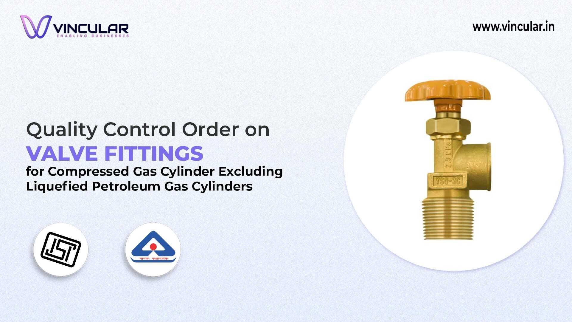 BIS-ISI Certification for Compressed Gas Cylinder Valves