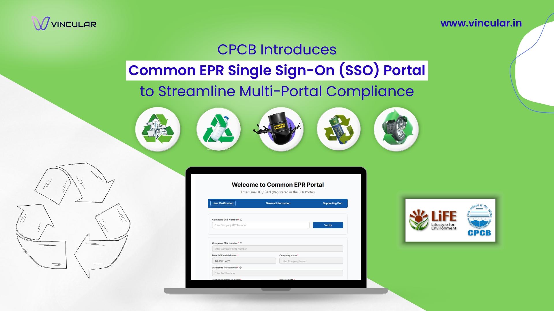 CPCB Launches Common EPR SSO Portal for Compliance