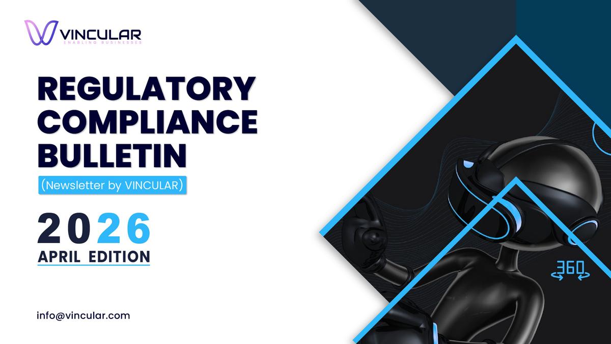 REGULATORY COMPLIANCE BULLETIN NEWSLETTER – APRIL 2026