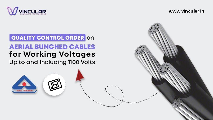 Quality Control Order for Aerial Bunched Cables up to 1100V
