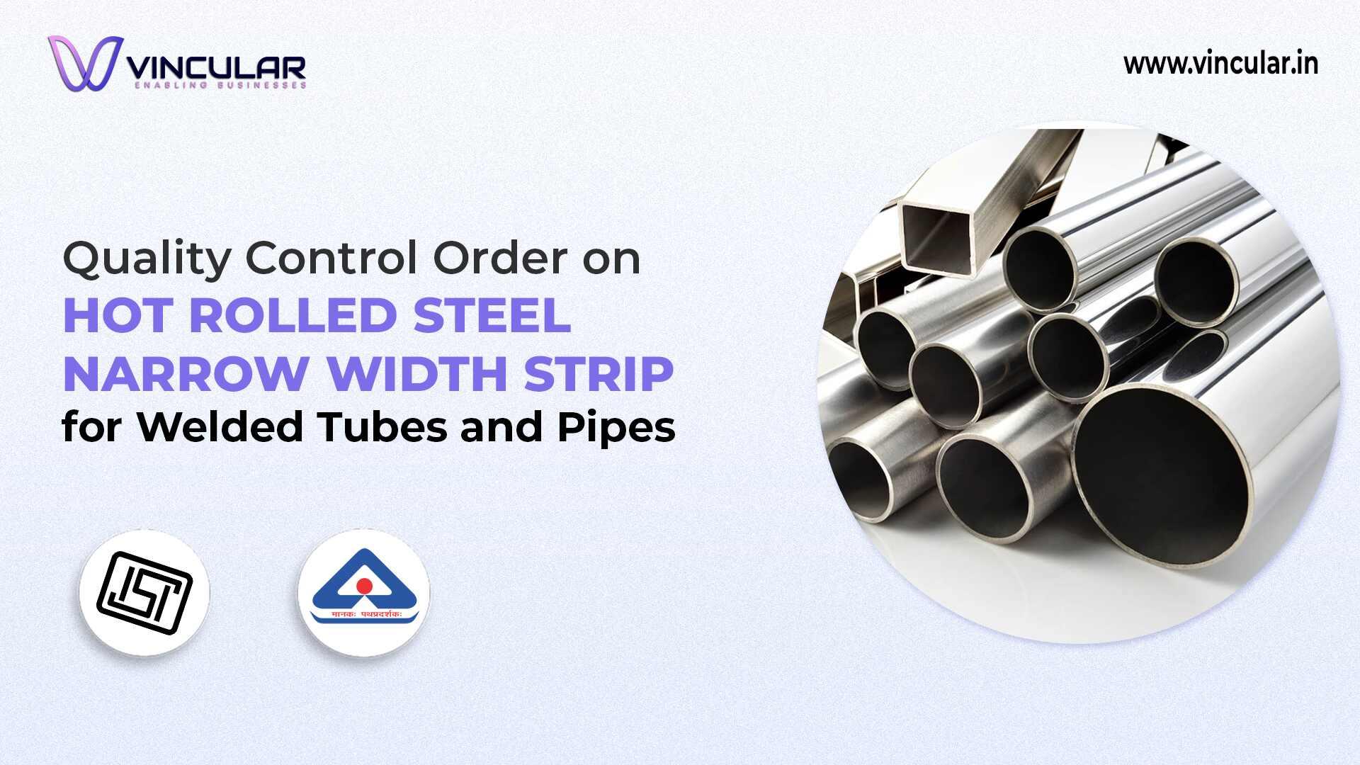 BIS-ISI Certificate for Hot Rolled Steel Strips