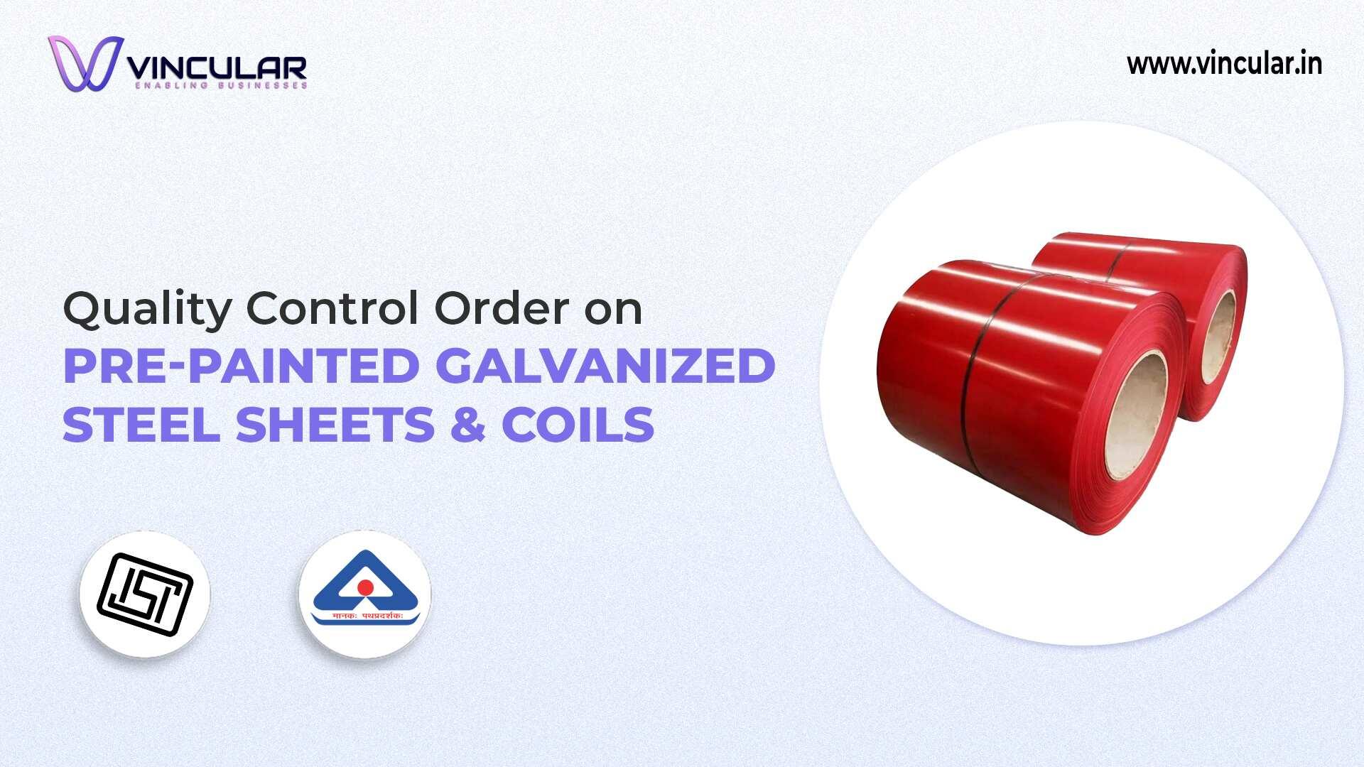 BIS-ISI for Pre-Painted Galvanized Steel Sheets & Coils