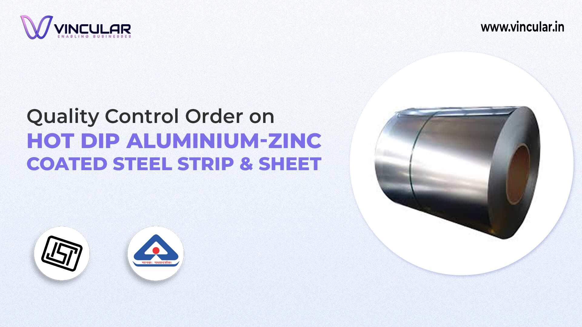 BIS-ISI Certificate for Aluminium-Zinc Coated Steel Sheets