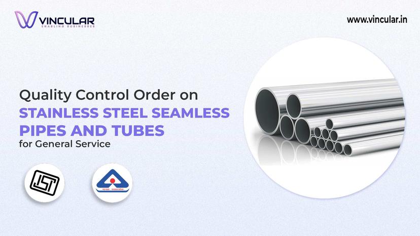 BIS-ISI Certificate: Stainless Steel Seamless Pipes & Tubes