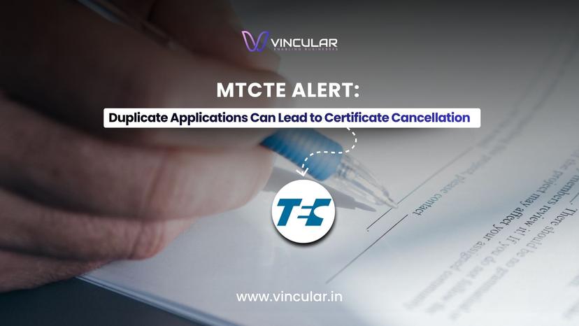 Duplicate Applications Can Lead to Certificate Cancellation